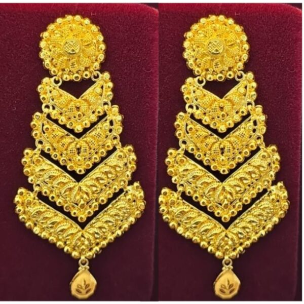 PINJADA JHUMKA 24K - Price Starting From - Image 3