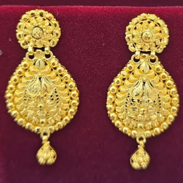 PINJADA JHUMKA 24K - Price Starting From - Image 4