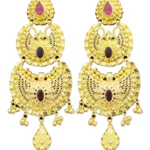 PINJADA JHUMKA 24K - Price Starting From