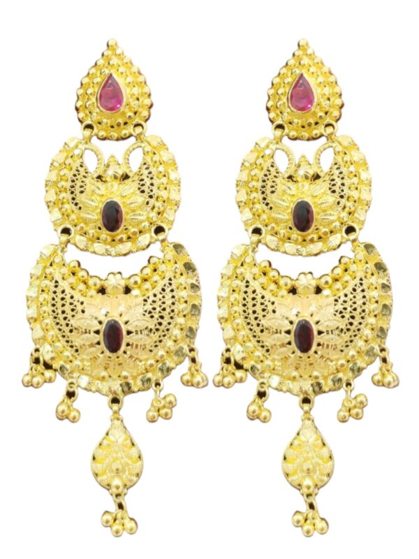PINJADA JHUMKA 24K - Price Starting From