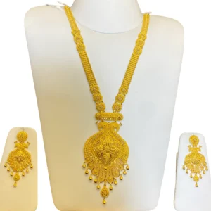 24K Gold Designer Ranihaar – 103.8g